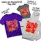 Valentines Faith DTF Transfer - Jesus Loves Me Floral Heart Ready To Press